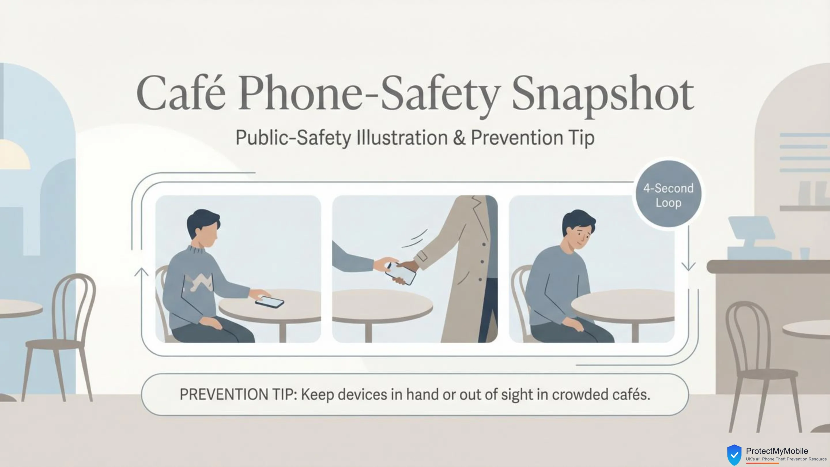 Cafe Phone-Safety Snapshot