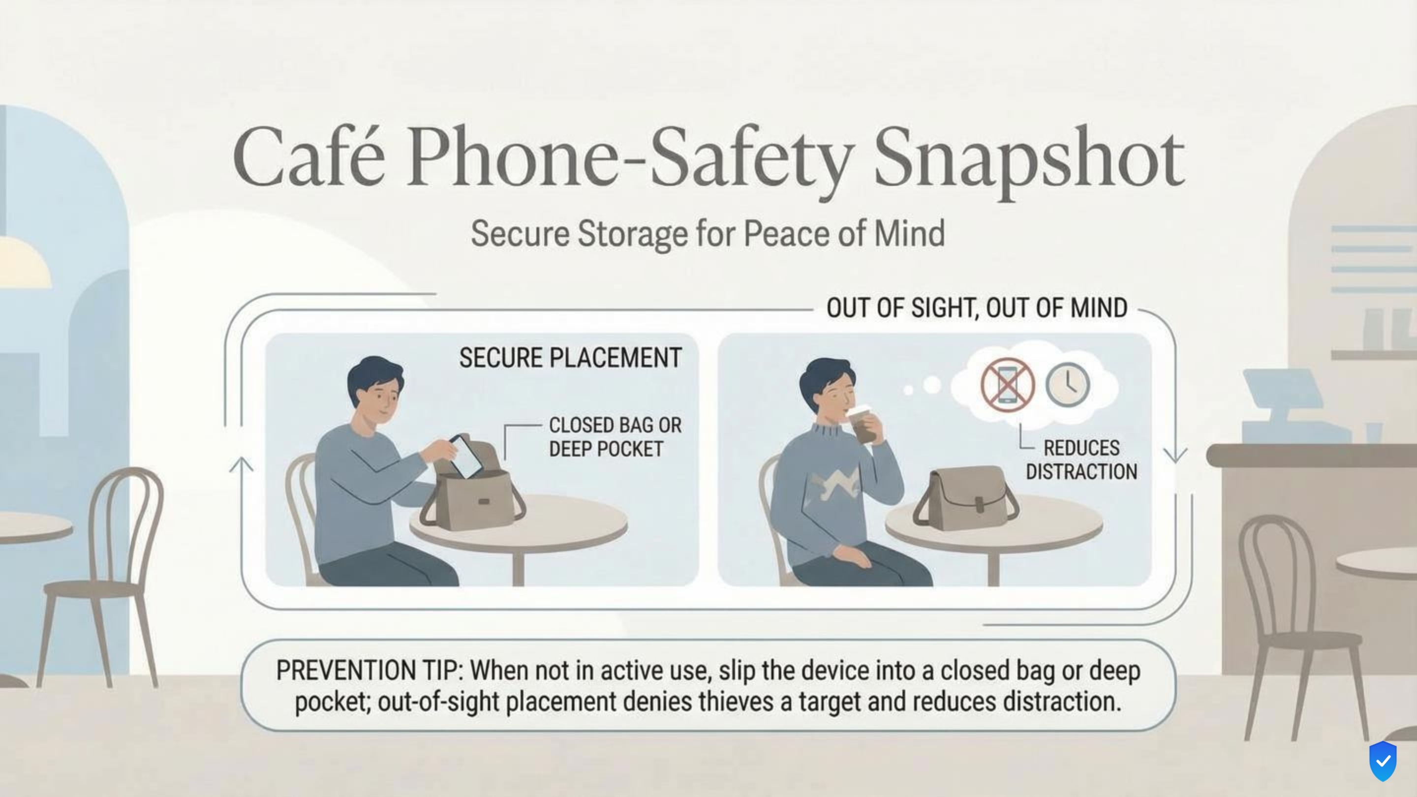 Cafe Phone-Safety Snapshot