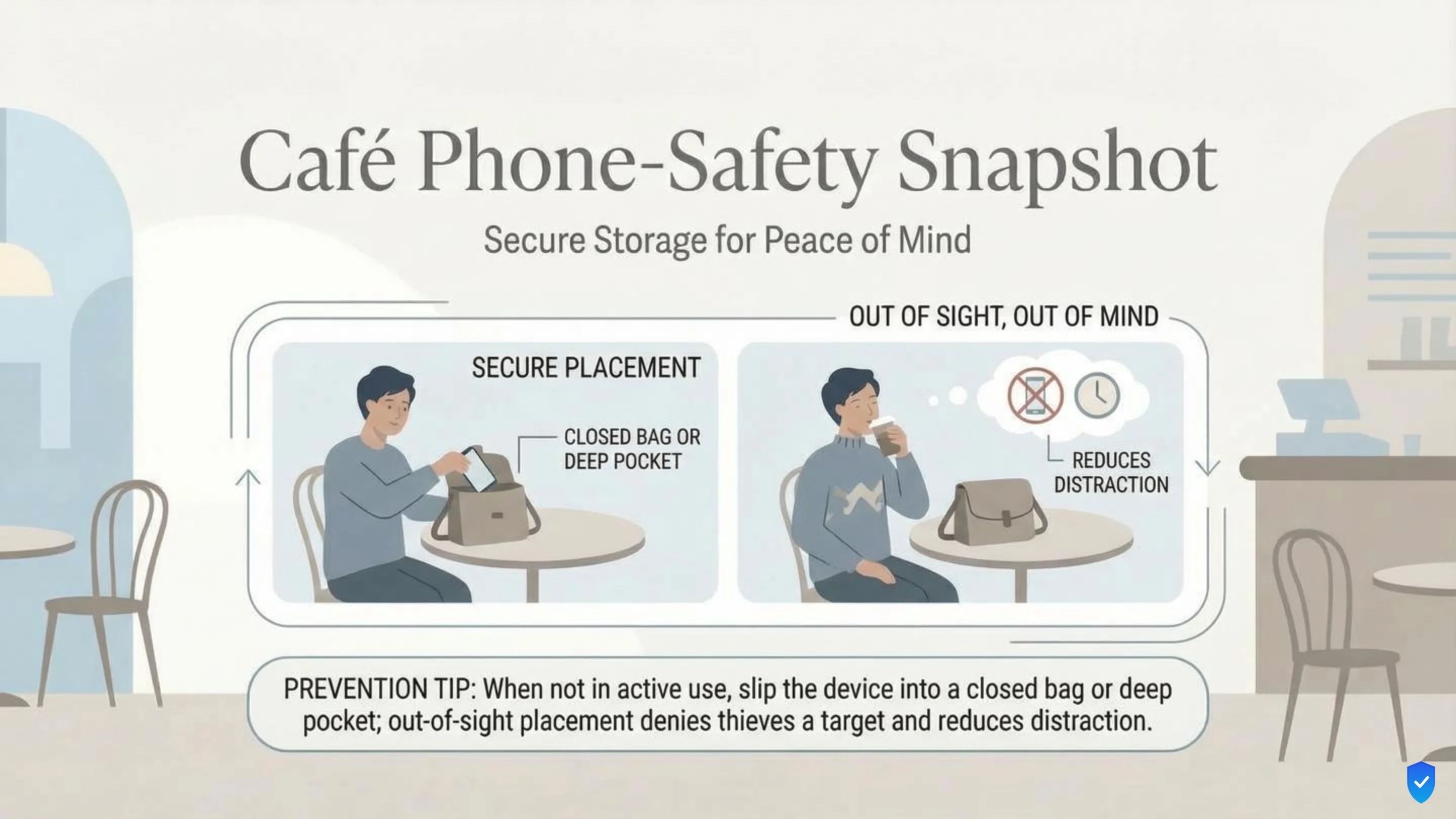 Cafe Phone-Safety Snapshot