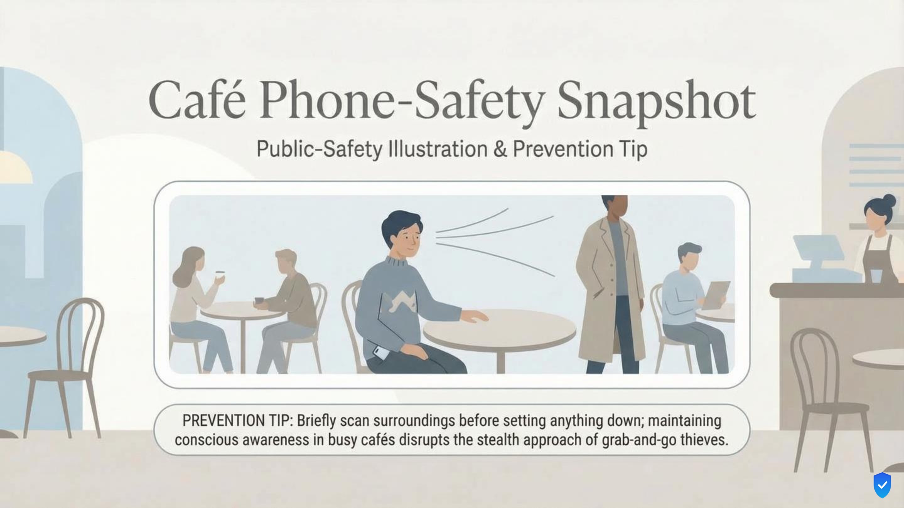 Cafe Phone-Safety Snapshot