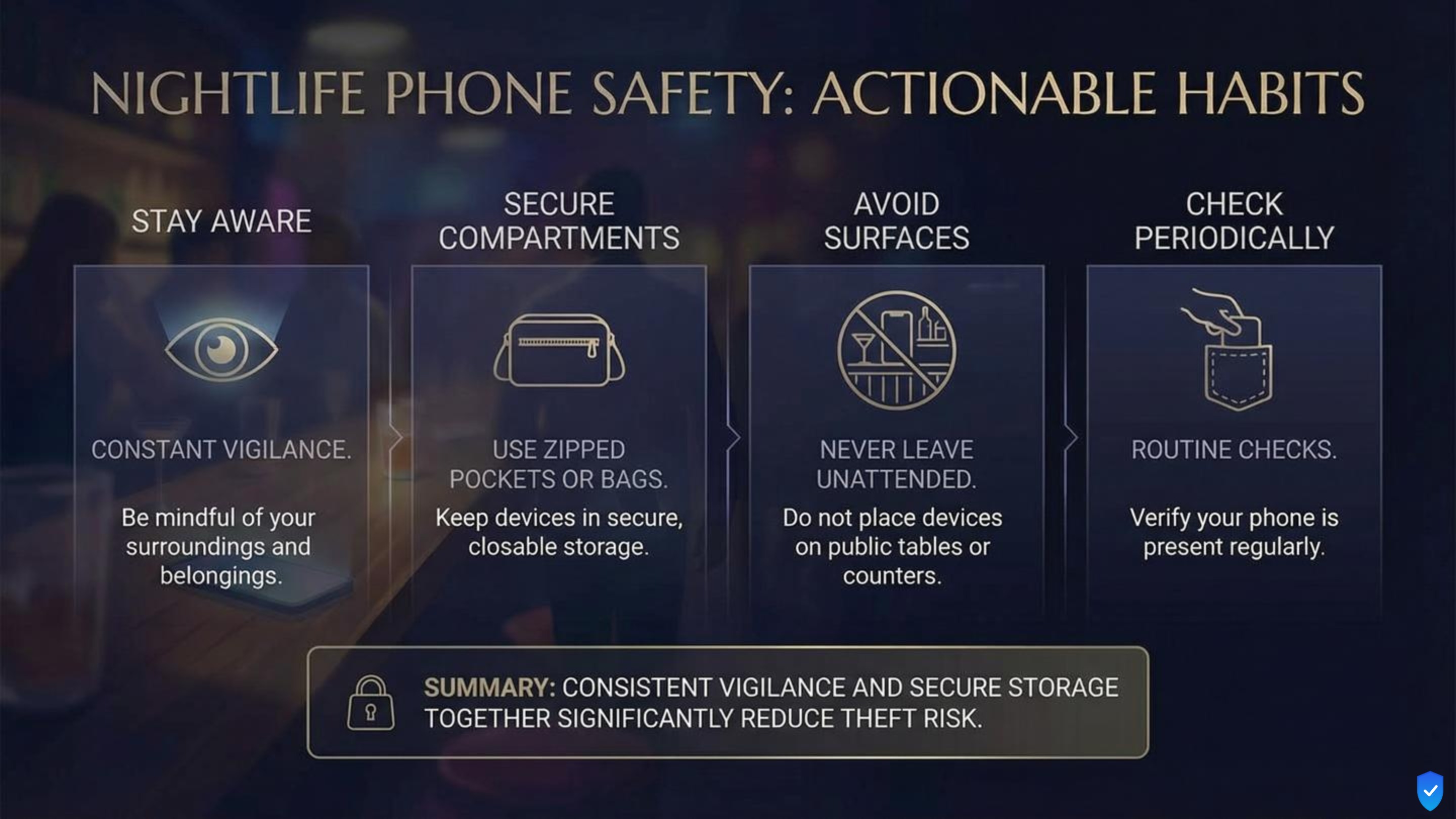 Nightlife Phone Safety