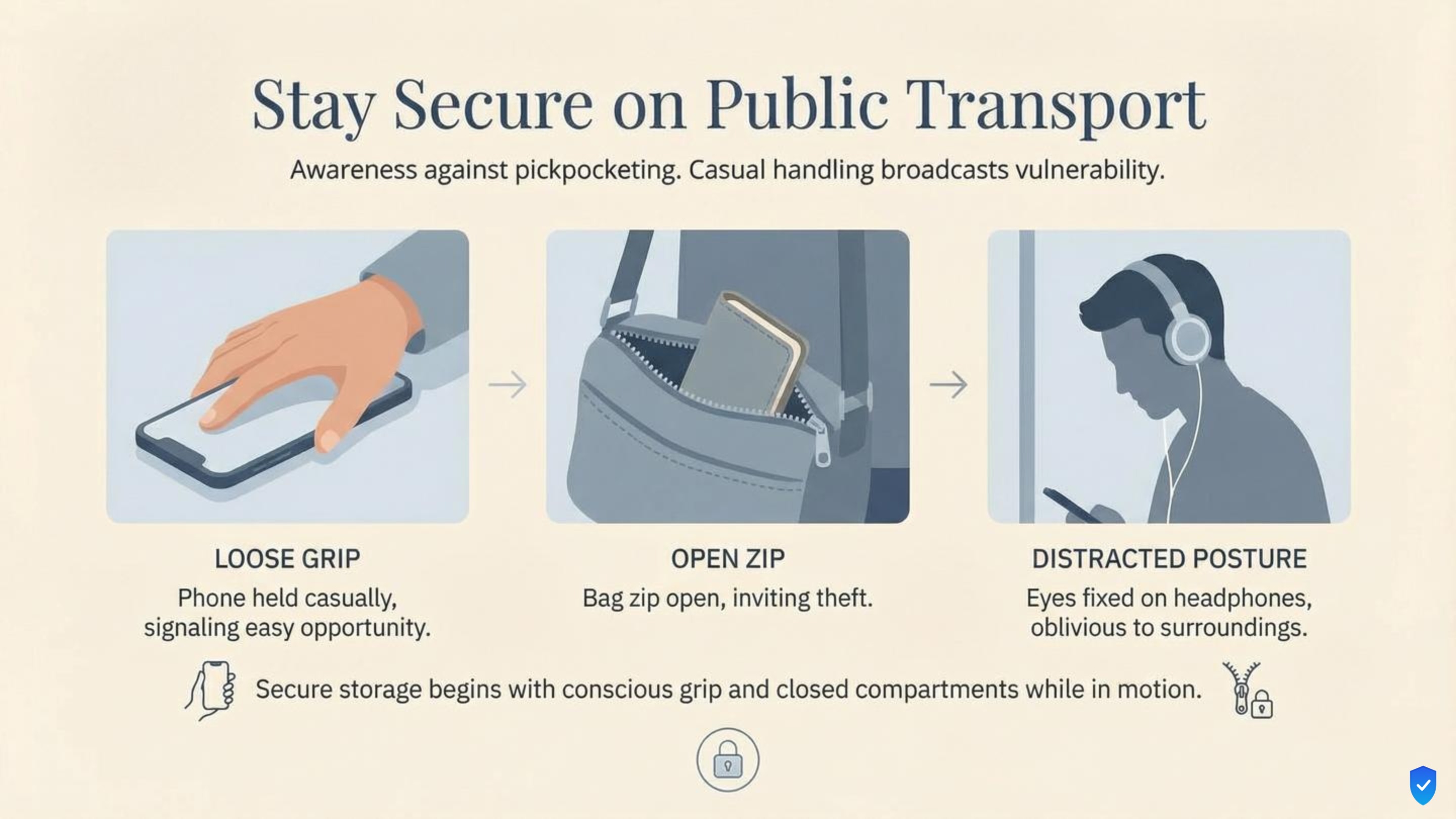 Stay Secure on Public Transport