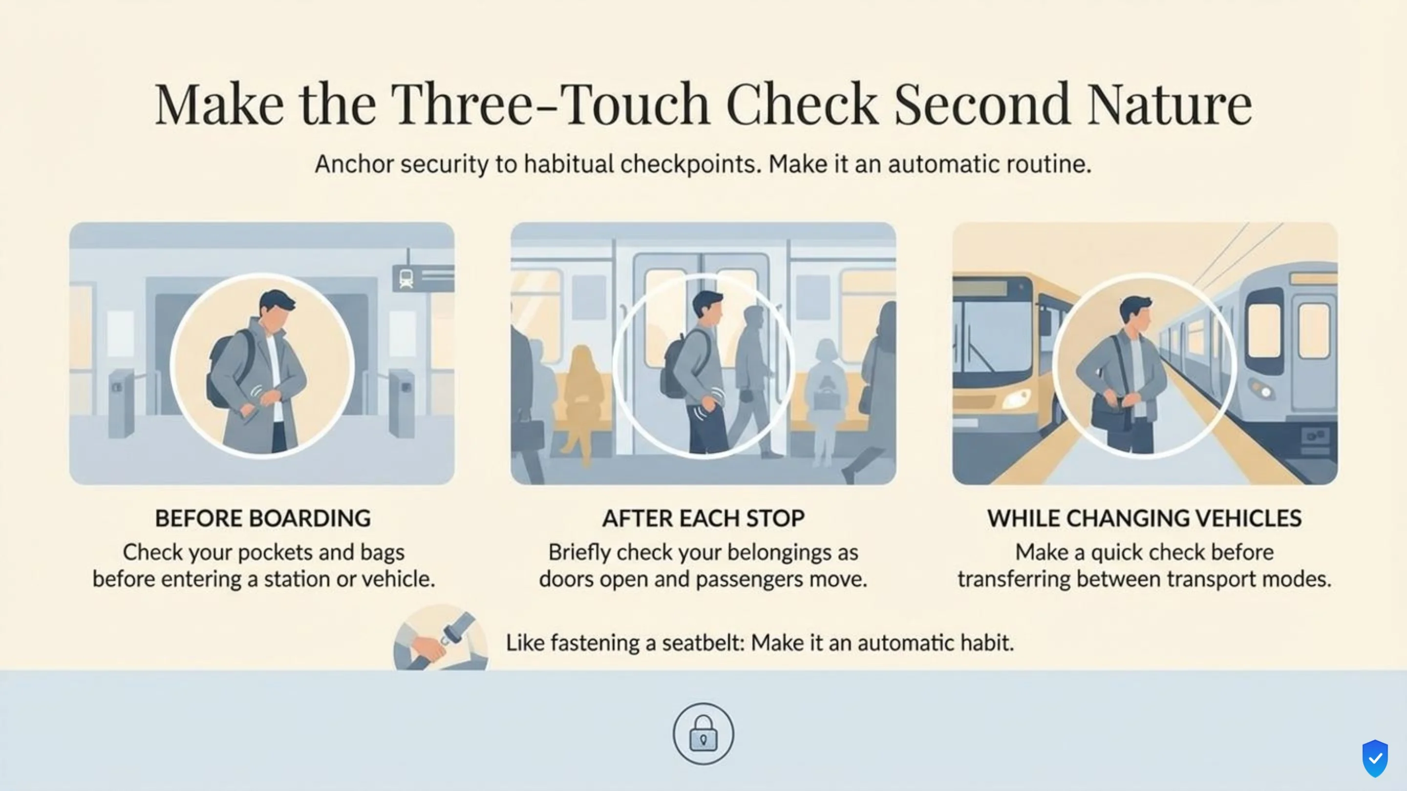 Stay Secure on Public Transport